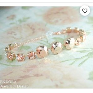 Rose gold bracelet